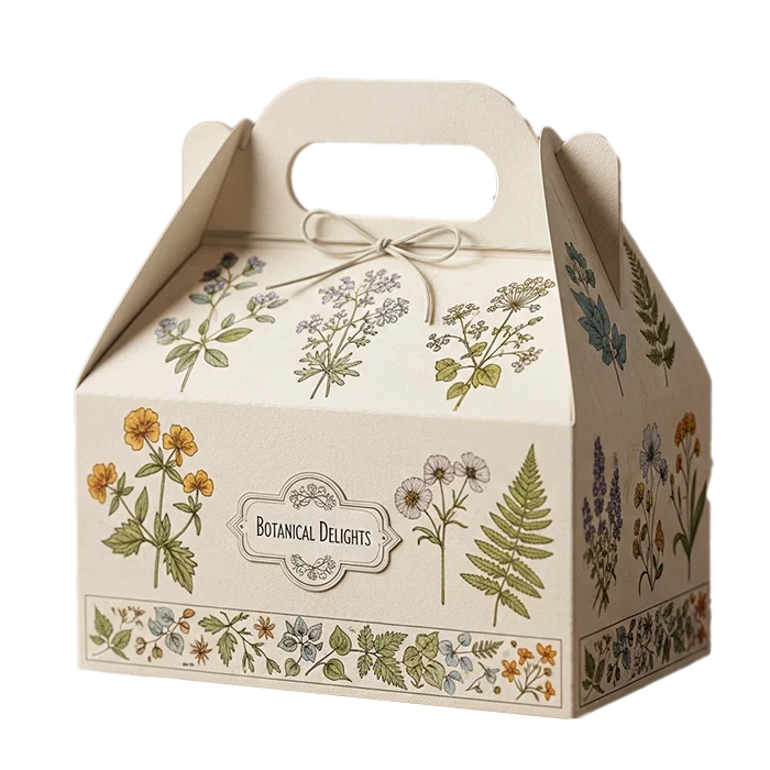 Vintage Botanicals Gable Box 